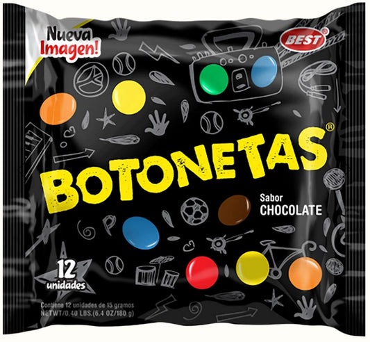 BOTONETAS CHOCOLATE 240 gr