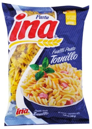 FIDEO INA TORNILLO 200 gr