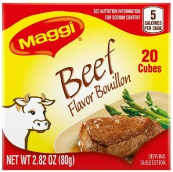 MAGGI BEEF CUBE 20 COUNT