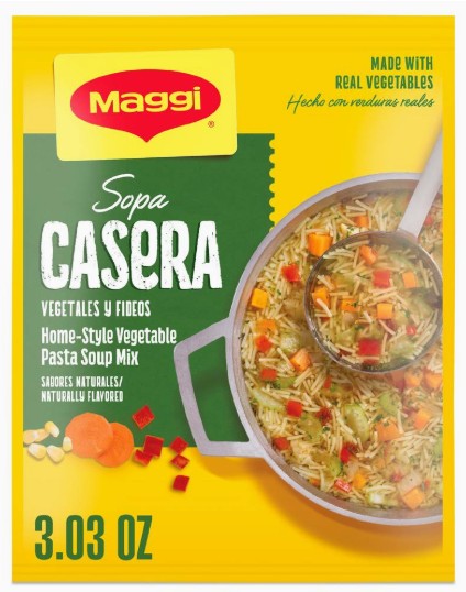 MAGGI CASERAS VEGE NOODLE SOUP