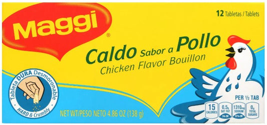 MAGGI CHCKN CUBES 12 TAB 4.86 oz