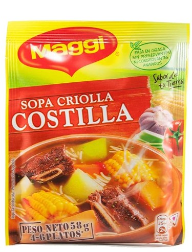 SOPA CRIOLLA COSTILLA