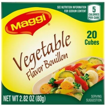 MAGGI VEGETABLE CUBE 20 COUNT