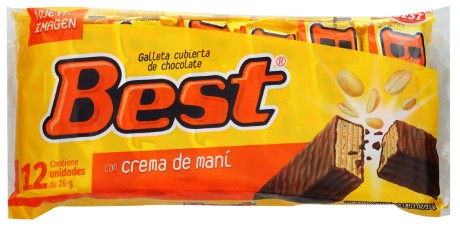 GALLETA BEST CHOCOLATE X 24